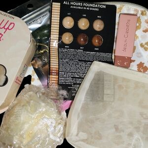 Cosmetic and Skincare Bundle including Bag